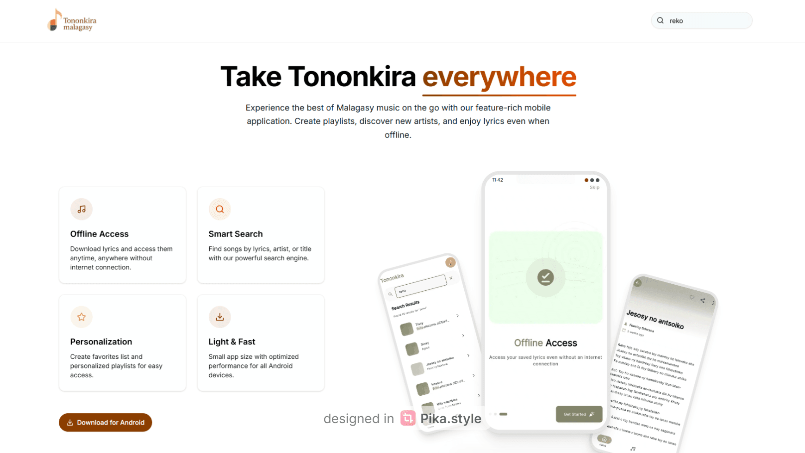 Tononkira - Preview 4