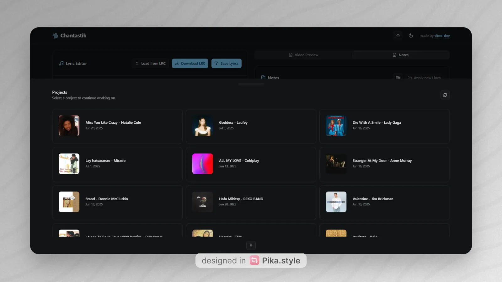Chantastik, screenshot 4
